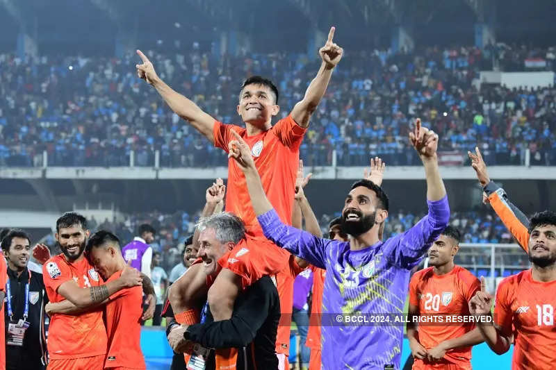 Pictures From SAFF Championship 2023 Final As India Beat Kuwait To Lift ...