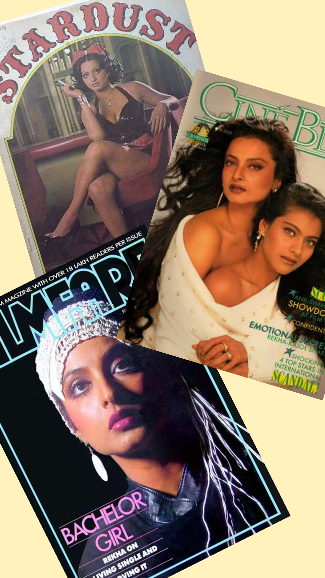 9 bold magazine covers that features Rekhas fearless avatars | Times of  India