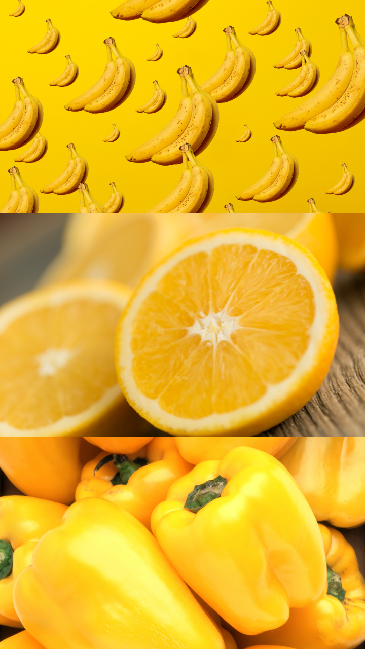 Yellow color foods healthy for your body