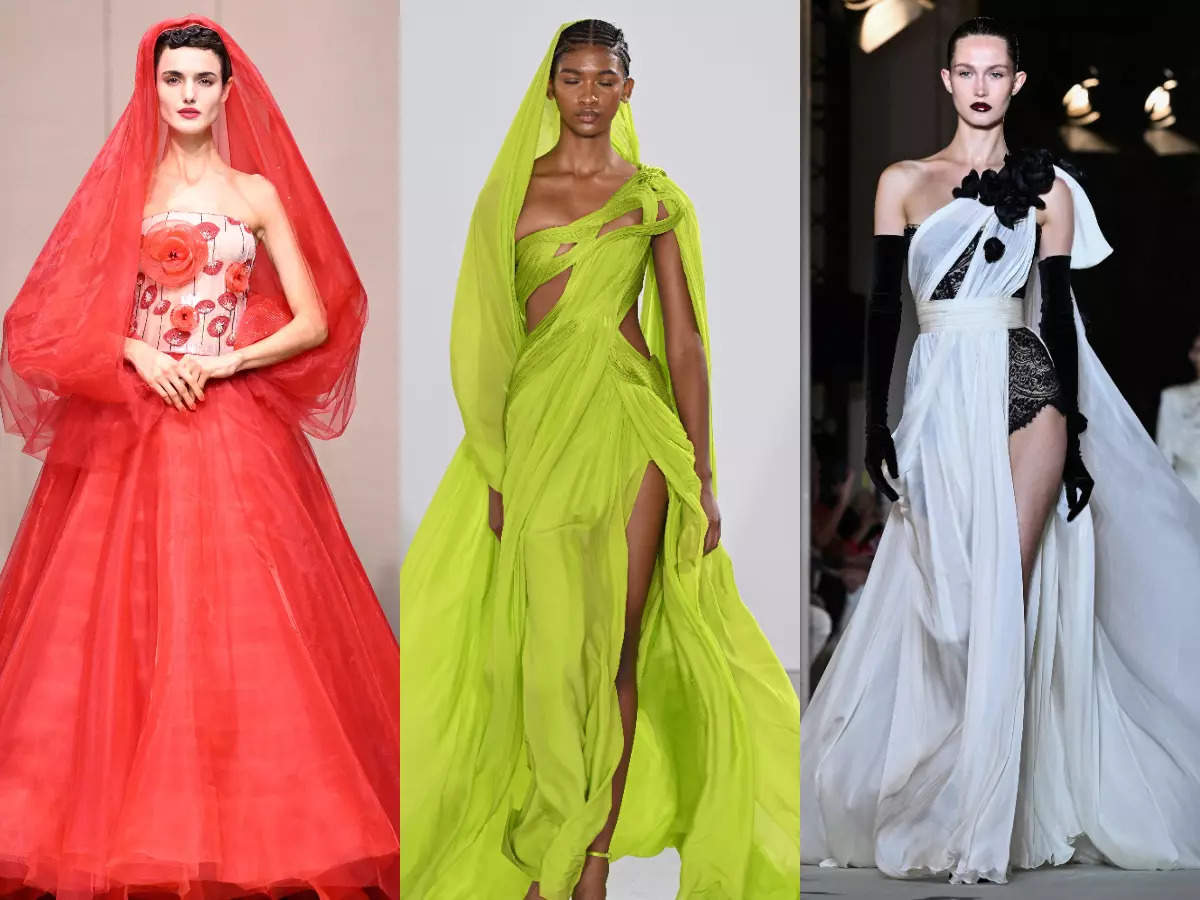 Dreamiest dresses spotted at Paris Haute Couture Week A/W 2023
