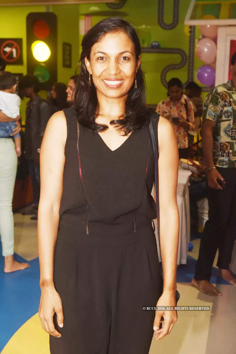 Sruti Nakul steps out in style to attend the launch of a toy store- The ...