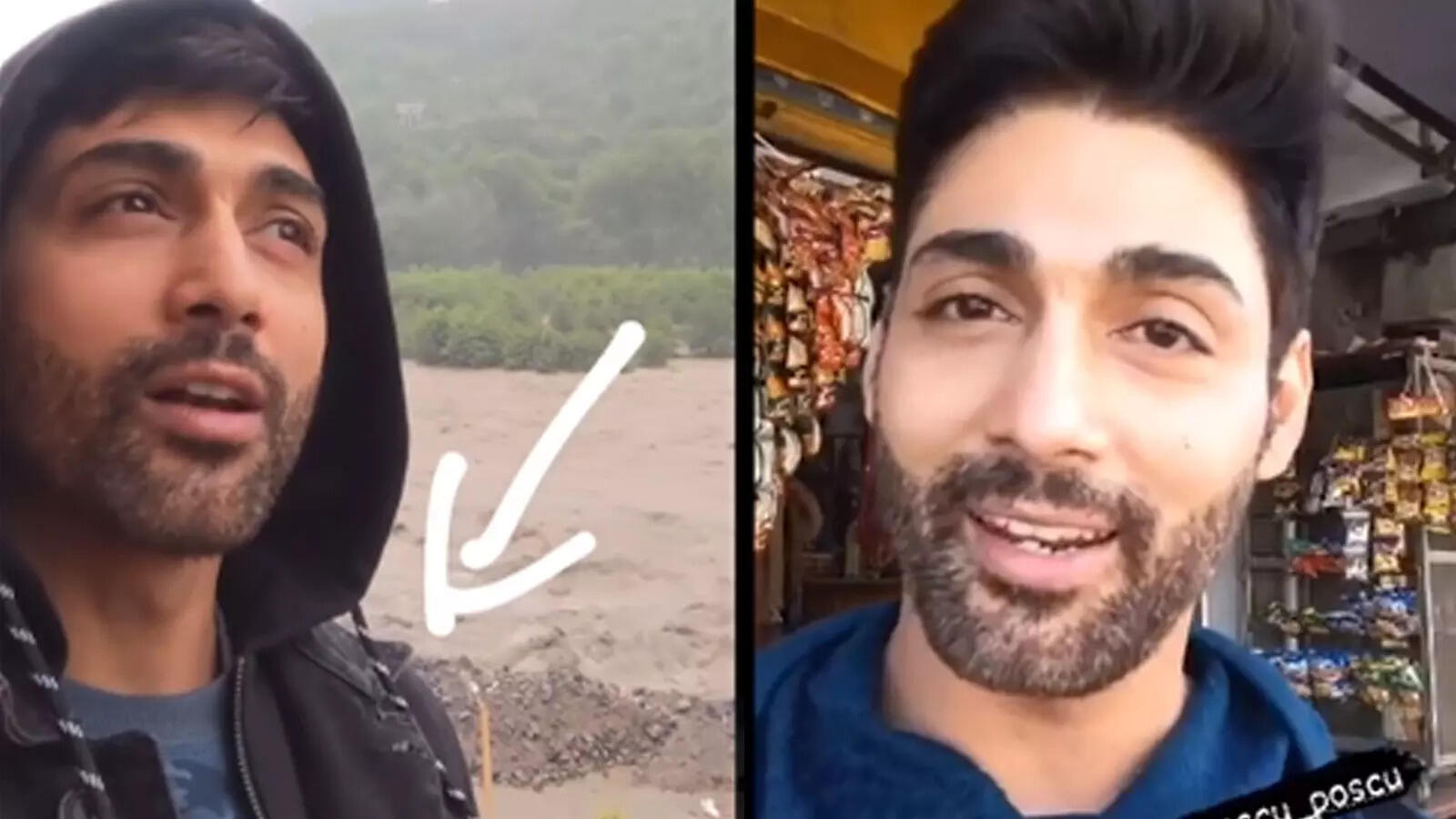 After sharing video of flooded Manali road, actor Ruslaan Mumtaz drops