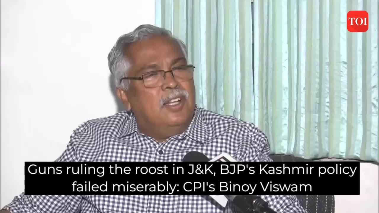 Guns ruling the roost in J&K, BJP's Kashmir policy failed miserably