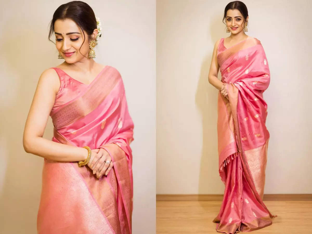 Trisha Krishnan is an epitome of elegance in ethnic avatar, see pictures