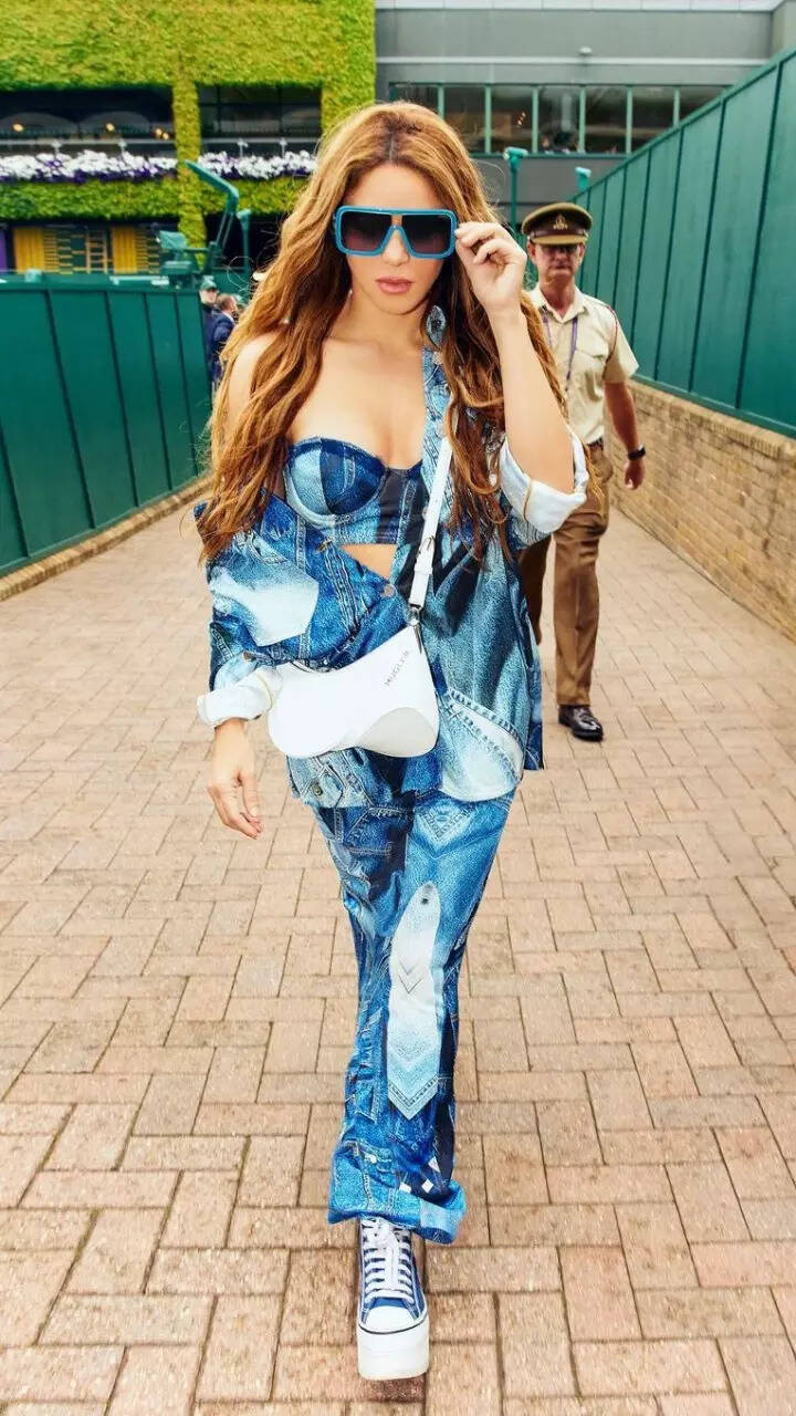 A look at the best-dressed celebrities at Wimbledon 2023