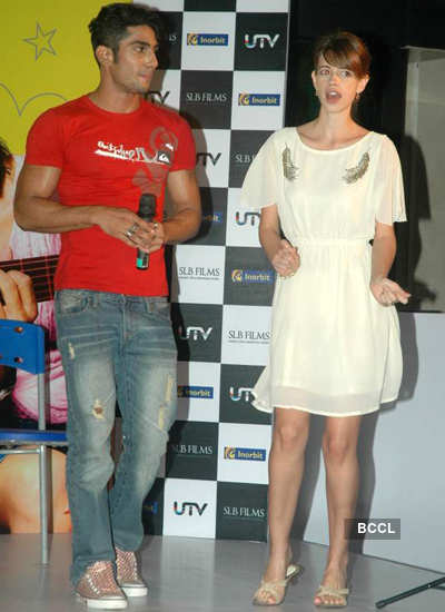 Prateik, Kalki promote 'My Friend Pinto'