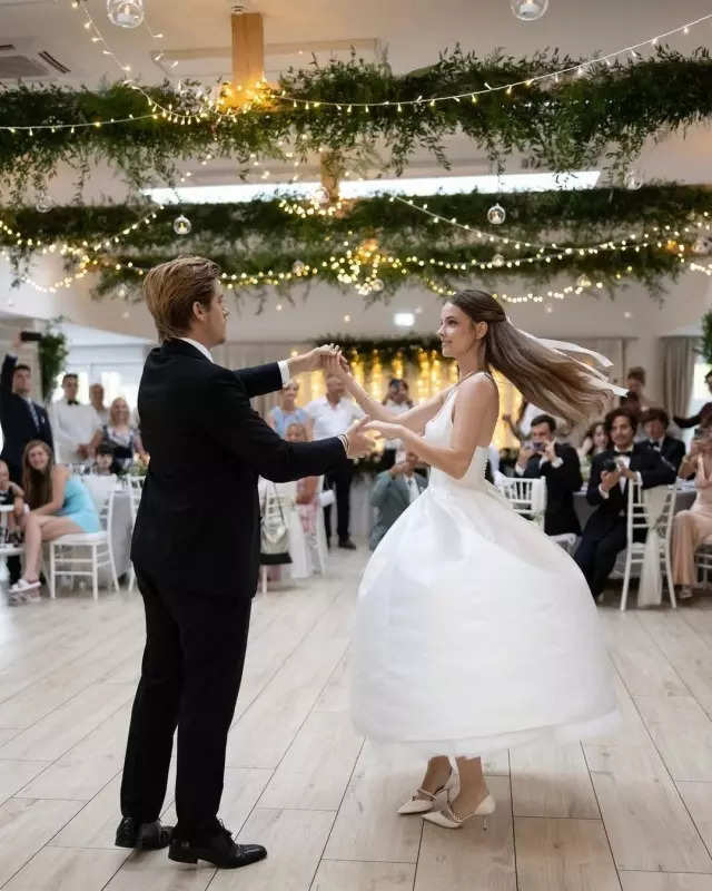 Barbara Palvin Wedding Dress