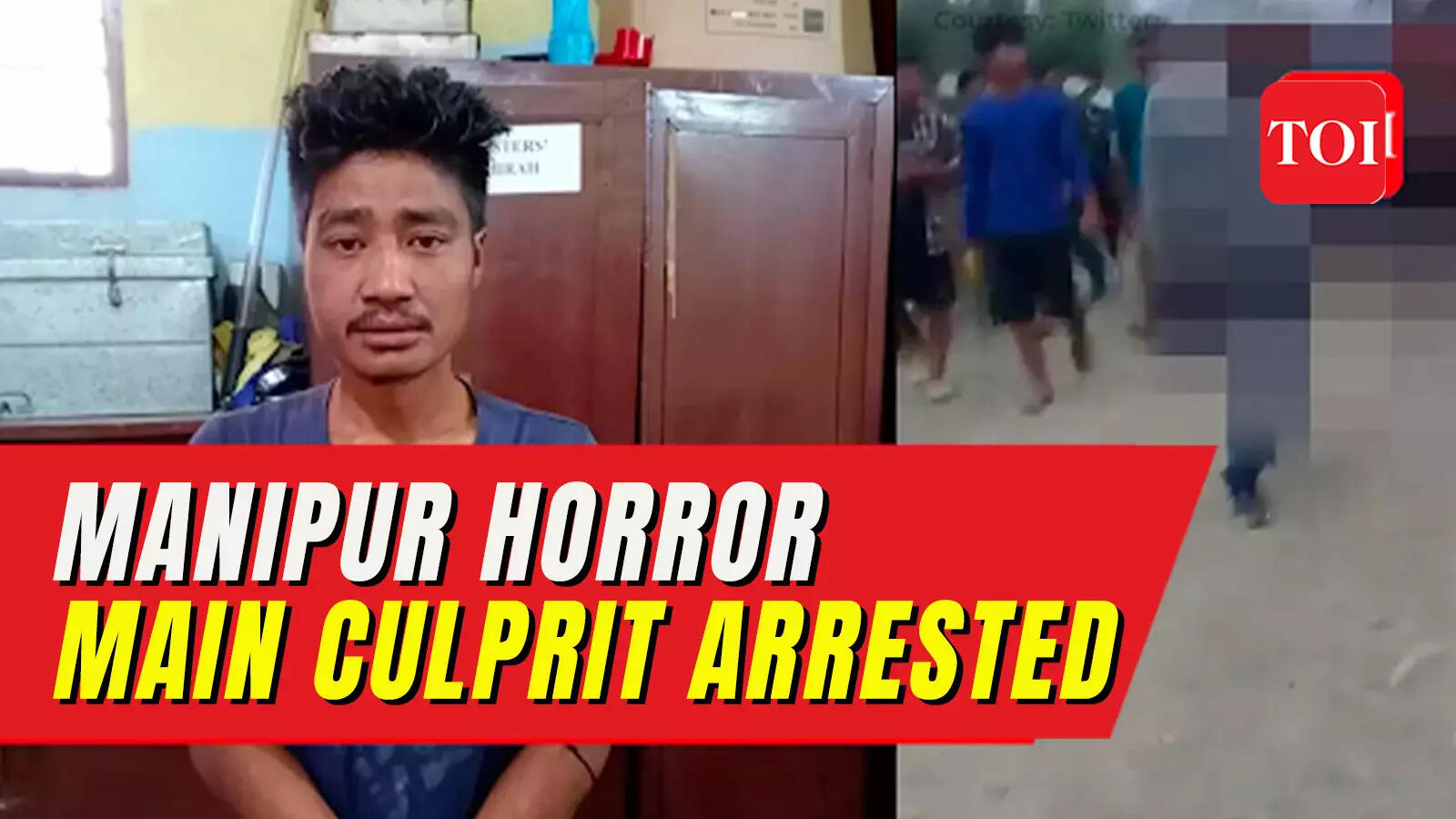 Manipur Viral Video Main Culprit Arrested 32 Year Old Huirem Herodas Meitei Identified From