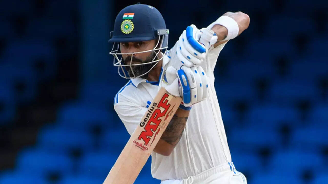 Ind Vs Wi Virat Kohli Breaks Virender Sehwags Test Record 3520