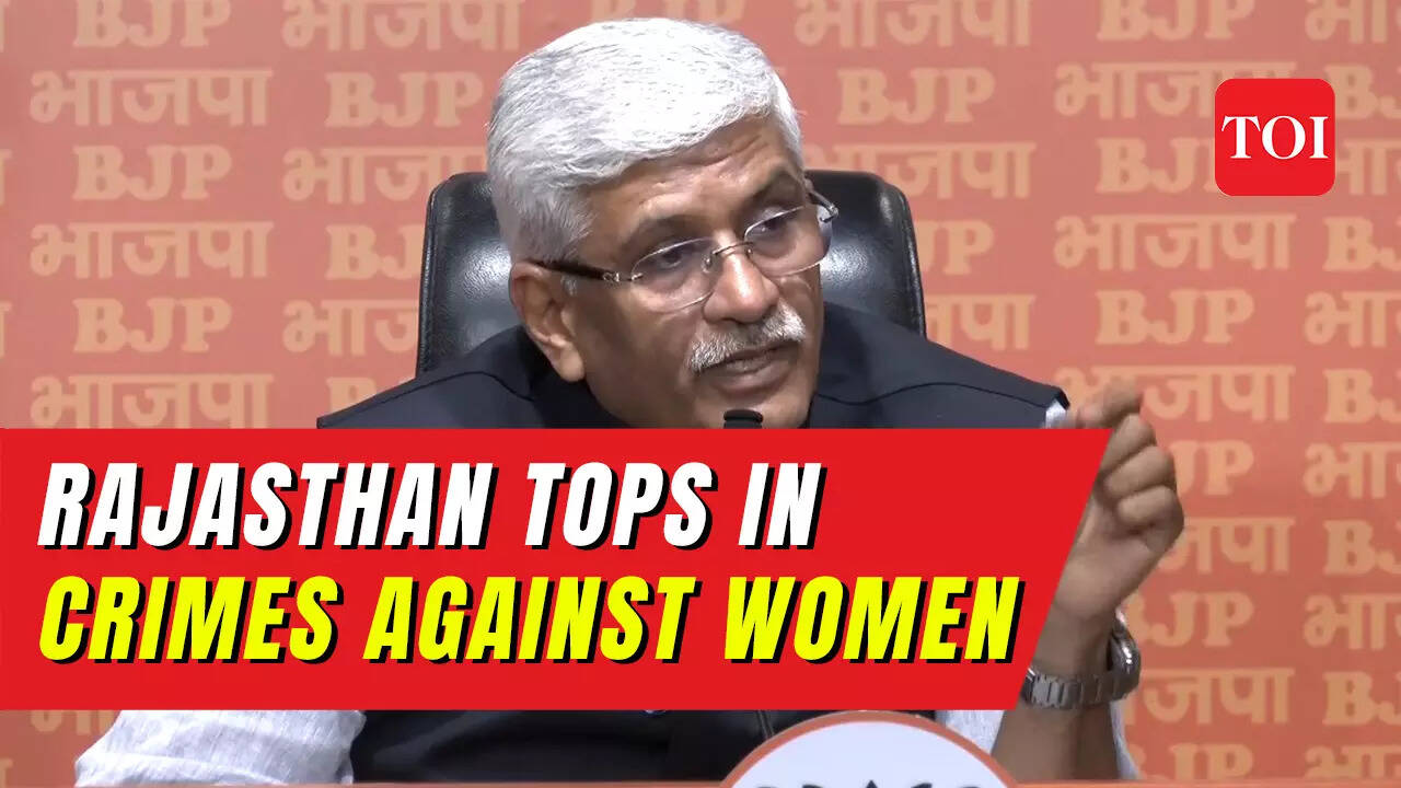 Union Minister Gajendra Singh Shekhawat: Rajasthan tops crime against women, alarming rape and murder rates raise concerns