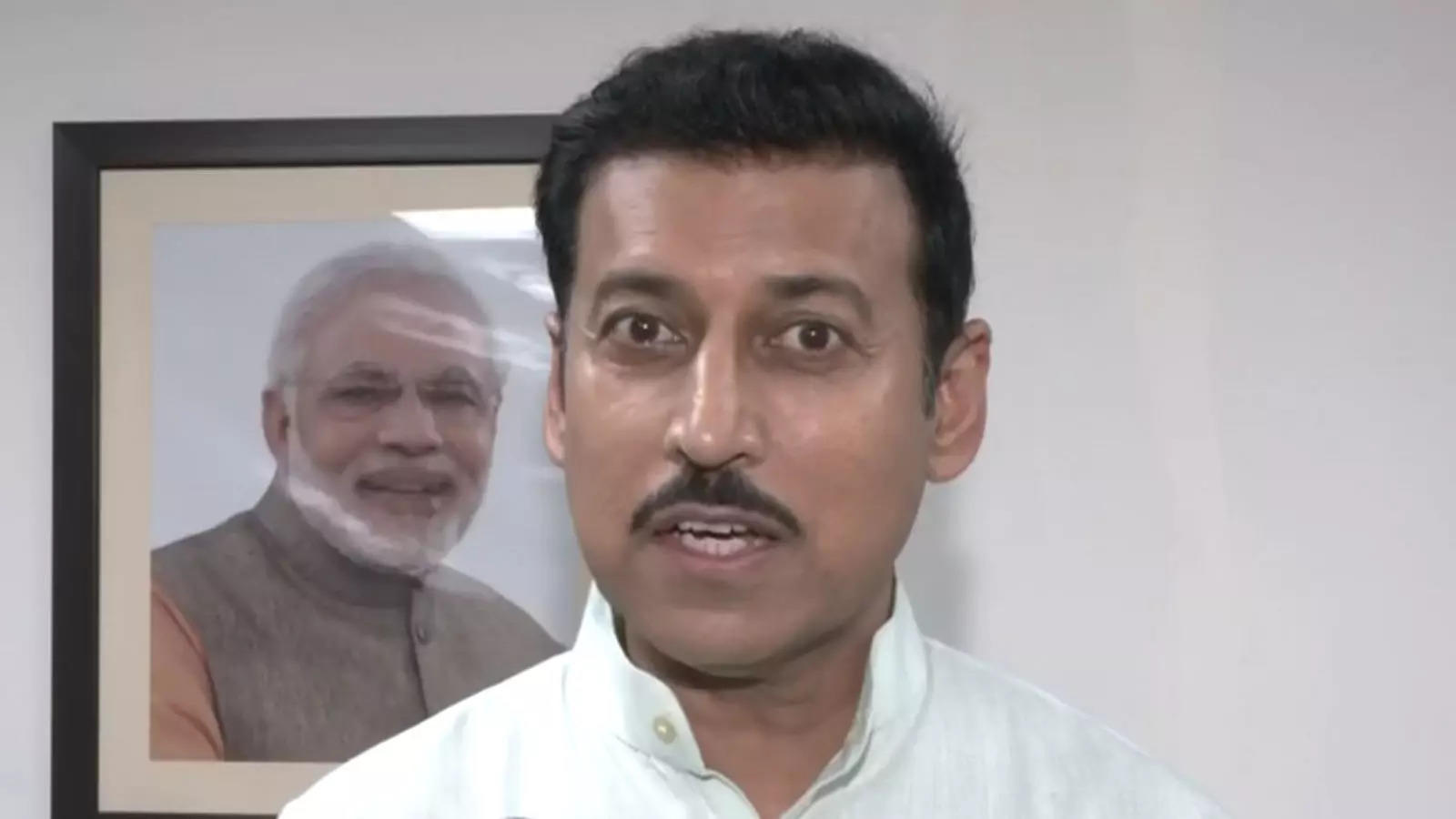 “rajasthan Cm Gehlot Is Unable To Fulfill His Responsibilities…” Bjp’s Rajyavardhan Rathore