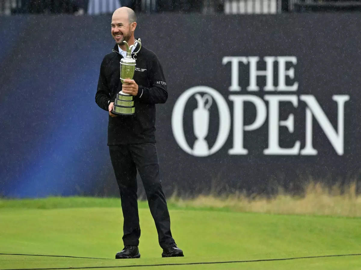 Brian Harman Lifts The Claret Jug As He Wins 2023 British Open ...