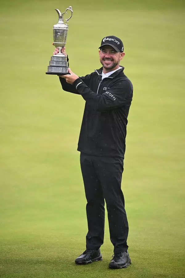 Brian Harman lifts the Claret Jug as he wins 2023 British Open Championship, see pictures