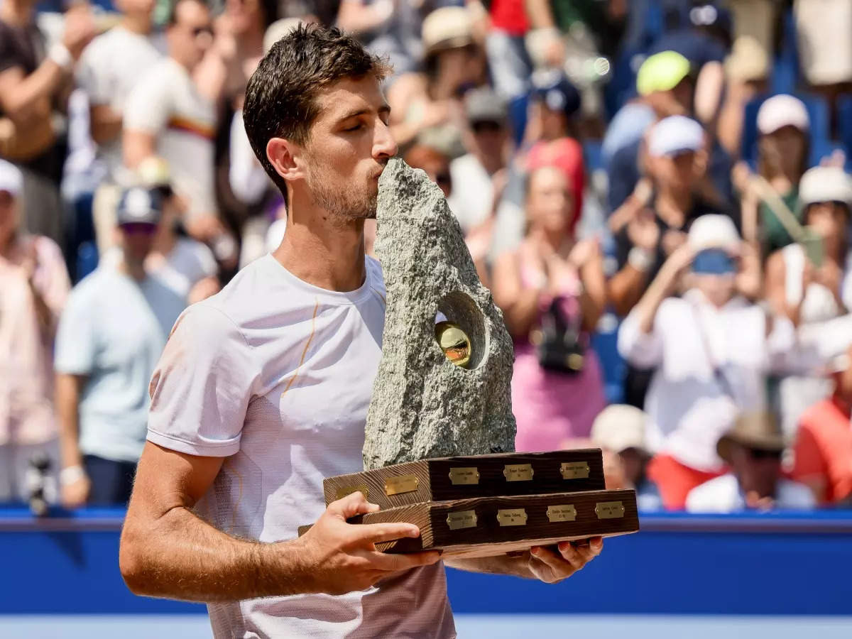 Pedro Cachin wins first ATP career title at Swiss Open by defeating Albert Ramos-Vinolas, see pictures Photogallery