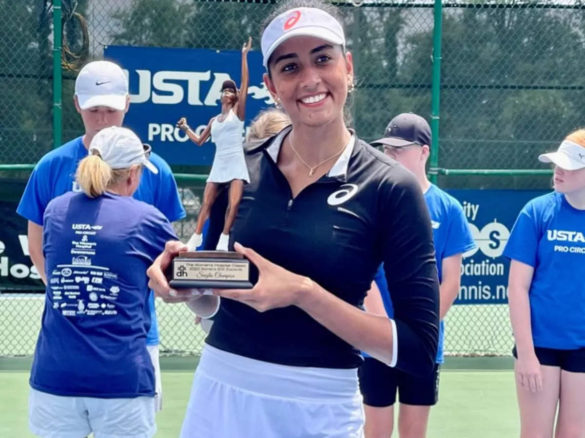 In pictures: Karman Kaur Thandi wins second W60 ITF title in the US