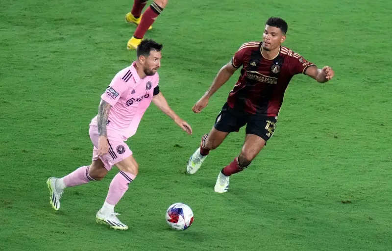 Leagues Cup » acutalités » Messi scores twice as Miami crush Atlanta