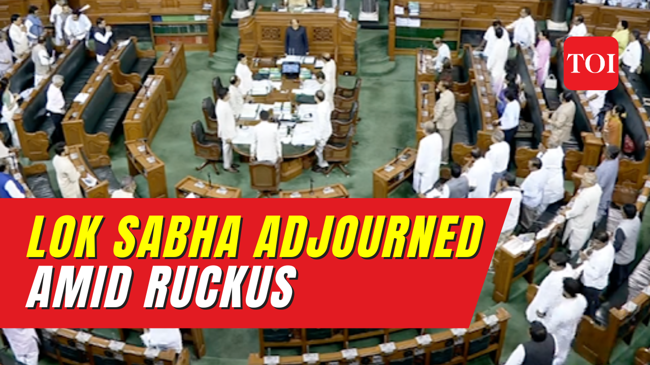 Parliament Session: Lok Sabha Adjourned Till 12 Noon Amid Sloganeering ...