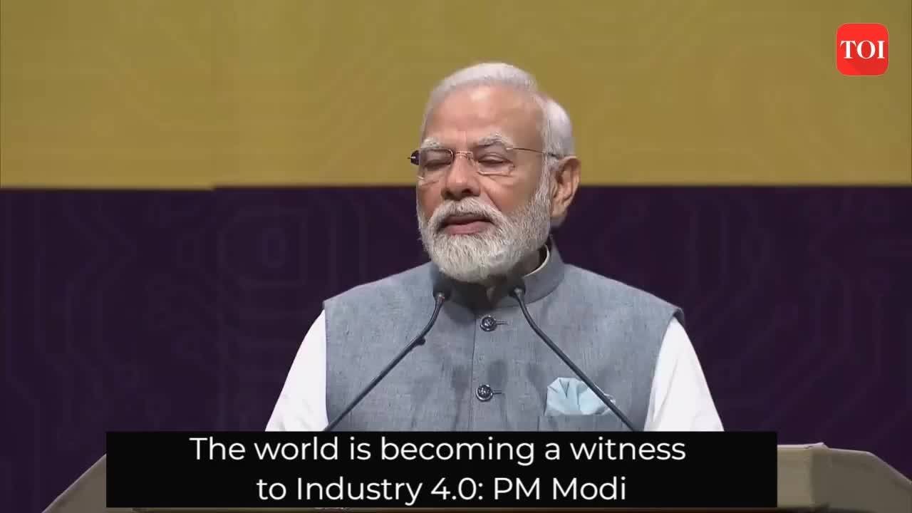 government of India: Prime Minister Narendra Modi speaks at