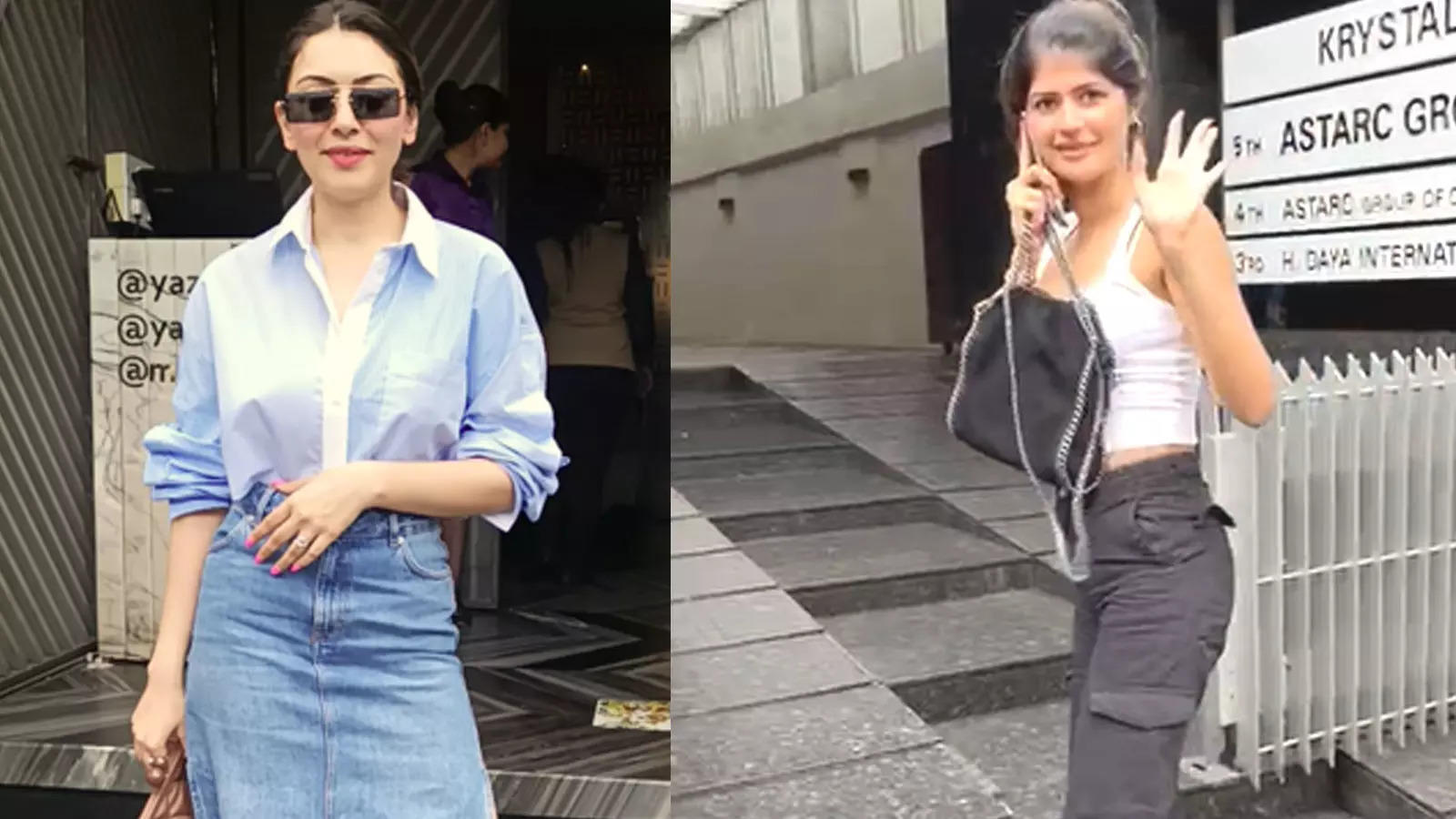 From Hansika Motwani to Anjini Dhawan, celebs step out in style amidst ...