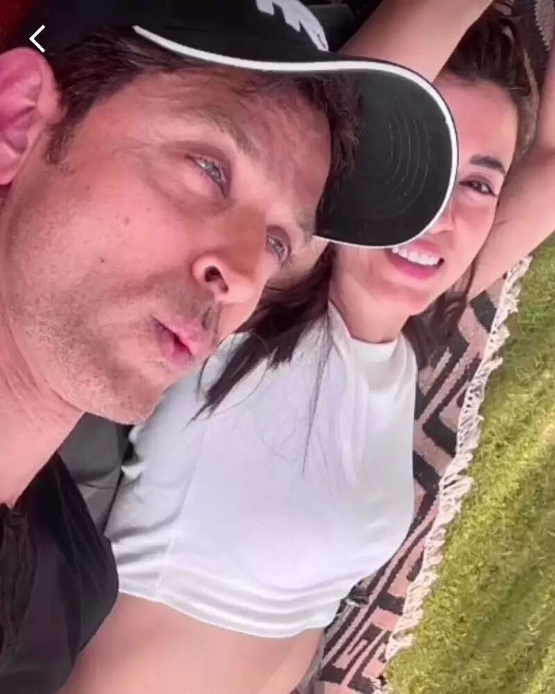 Saba Azad has this cute name for boyfriend Hrithik Roshan, shares picture from their Argentina vacay