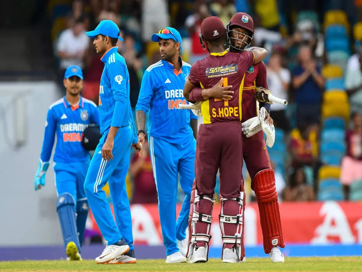 In pictures, 2nd ODI West Indies beat India by 6 wickets to level series 1-1 Photogallery