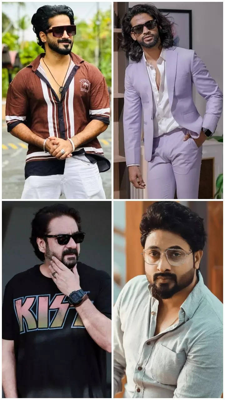 Bearded handsome men of Malayalam TV​ | Times of India