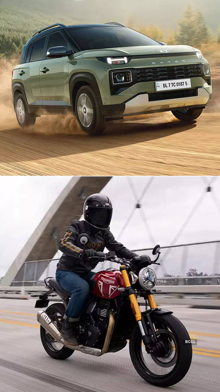 From Hyundai Exter to Triumph Speed 400: 5 car & bike launched in July