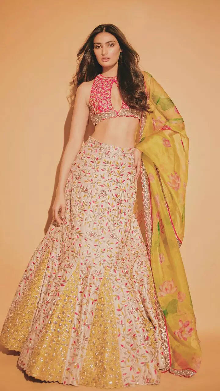 Athiya Shetty is a vision to behold in lehengas