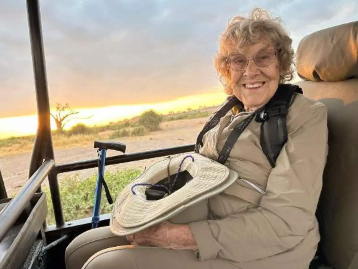 At 93, Joy Ryan becomes the oldest woman to explore all 63 national ...