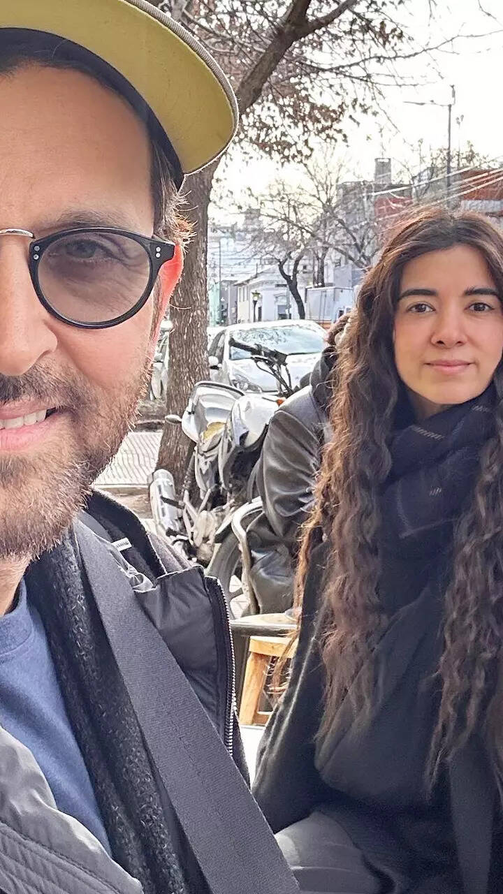​Hrithik Roshan enjoys vacay with his &lsquo;Winter Girl&rsquo; Saba Azad in Buenos Aires