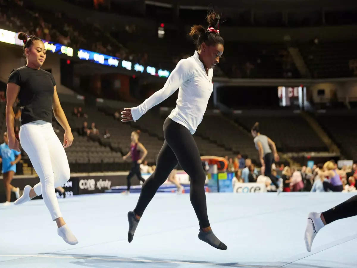Simone Biles is back: Two years after Tokyo, ace gymnast returns to competition at the US Classic