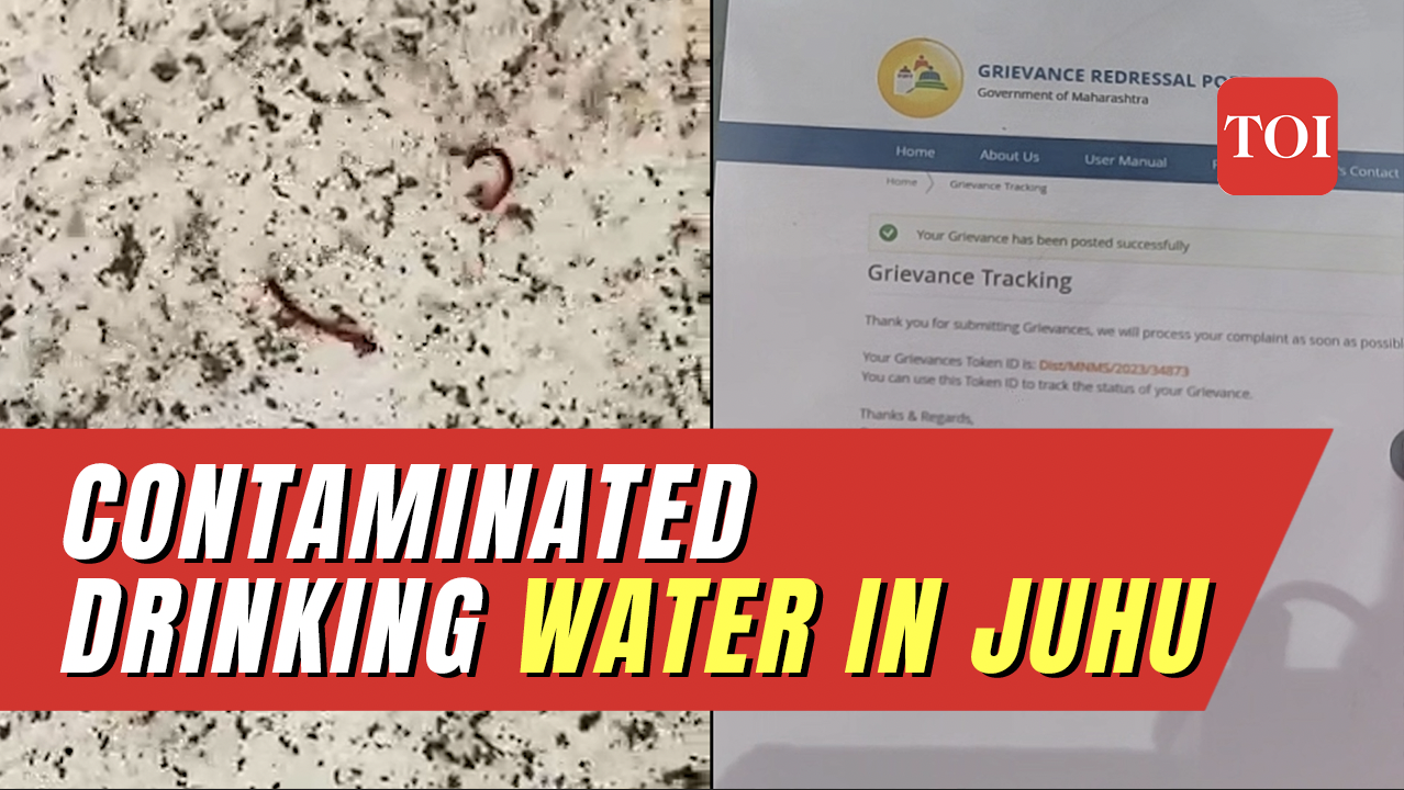 Watch Residents of Mumbai's Juhu battle contaminated water woes