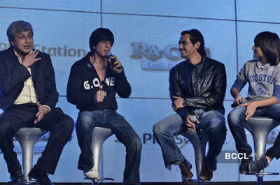 SRK, Arjun @  'Ra-One' game launch