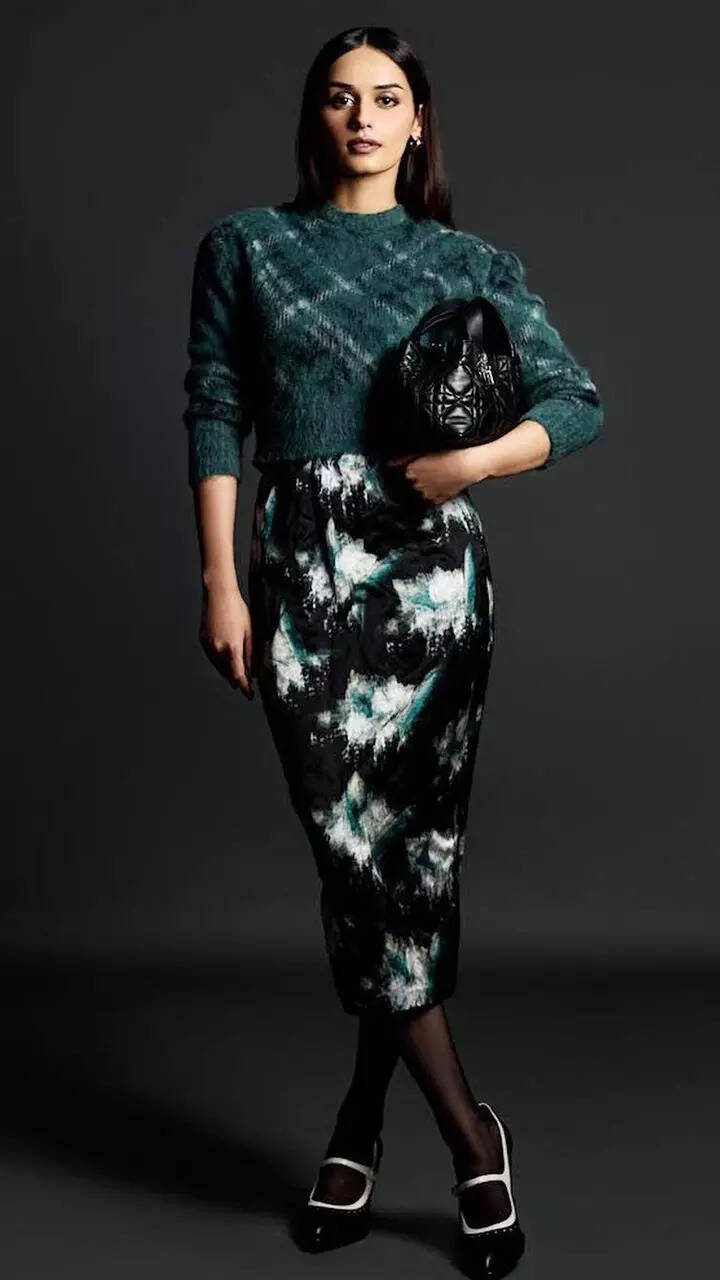 Manushi Chhillar's date with Dior look redefines elegance and class