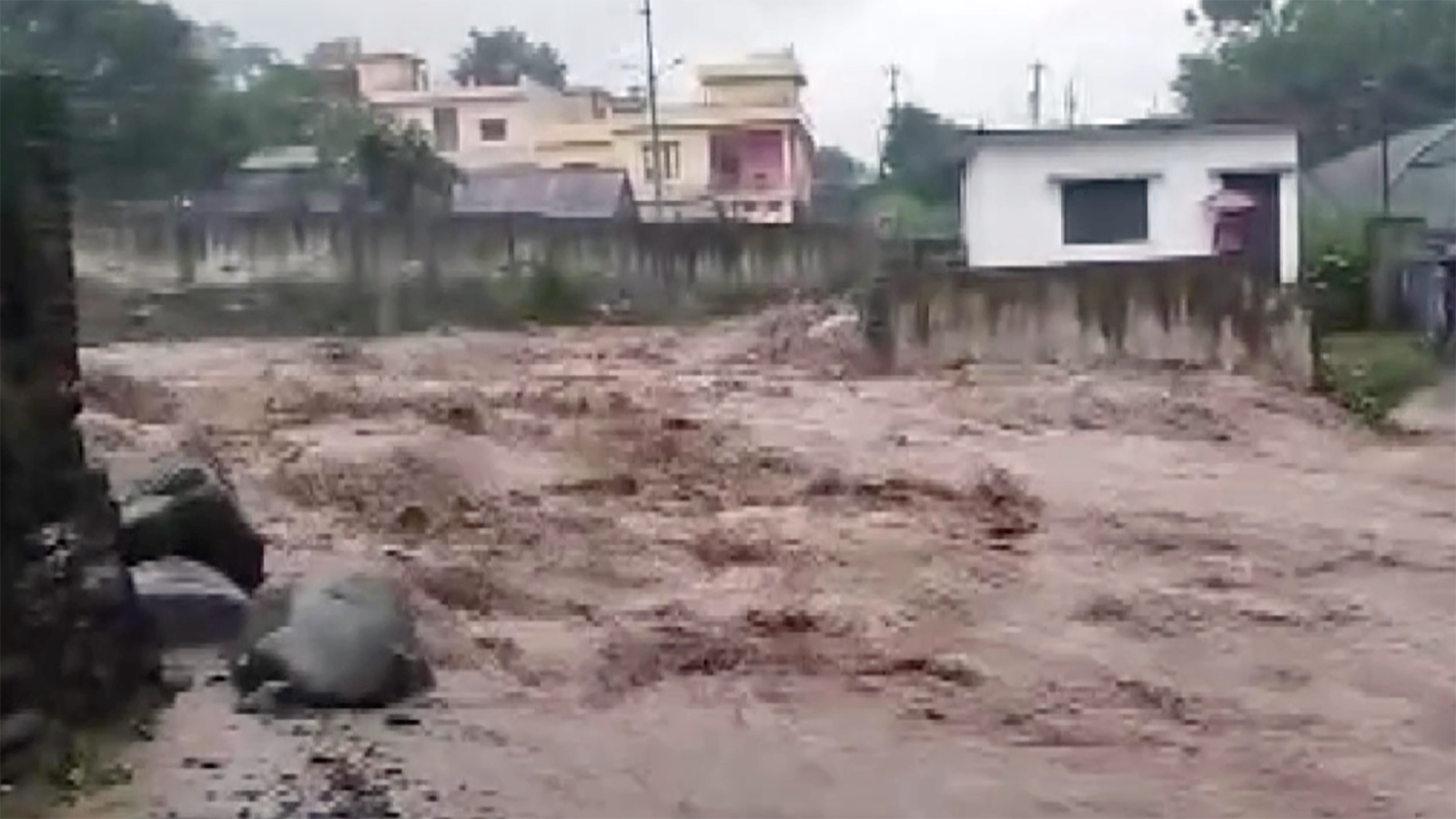 Uttarakhand Heavy Rain Batters Haldwani Flood Like Situation In Parts