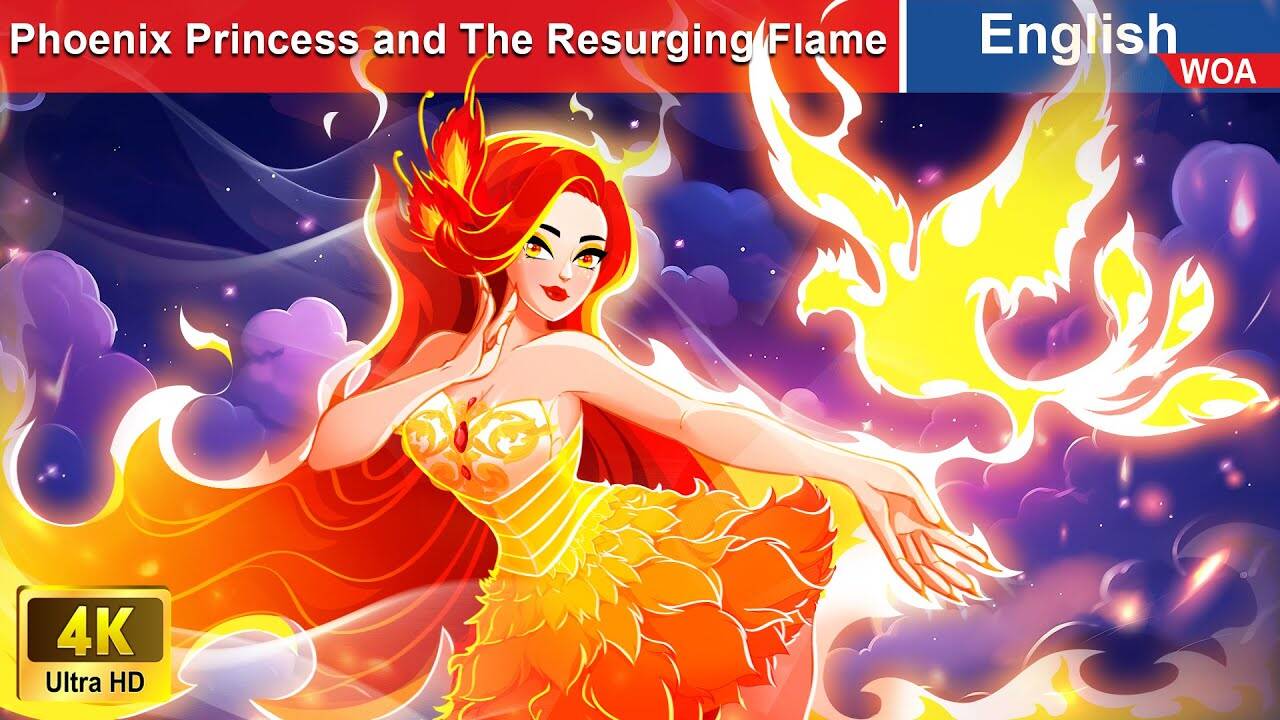 Watch Latest Kids English Nursery Story 'Phoenix Princess And The ...