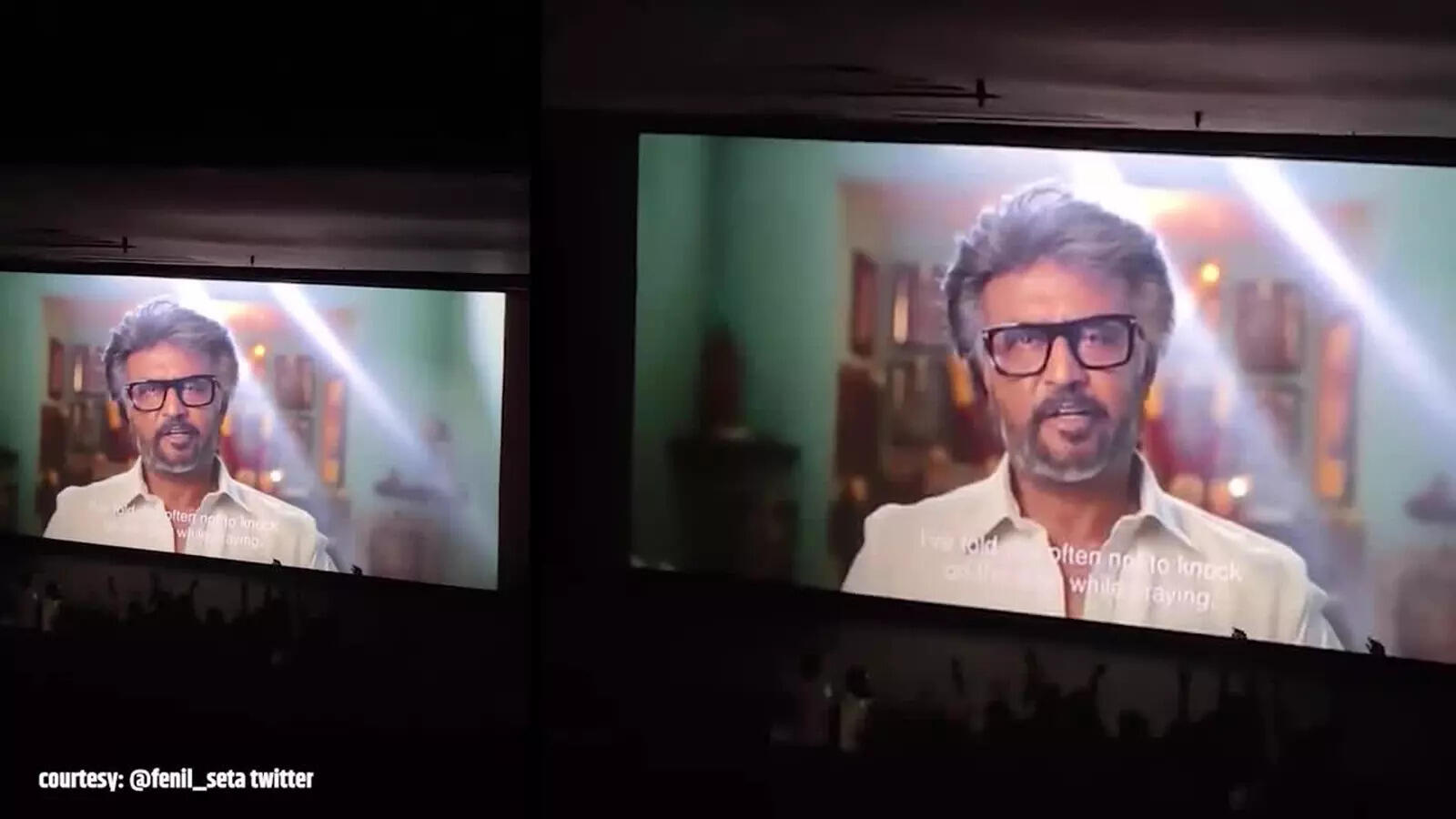 Rajinikanth's entry scene in 'Jailer' causes Mumbai theatre to pause ...