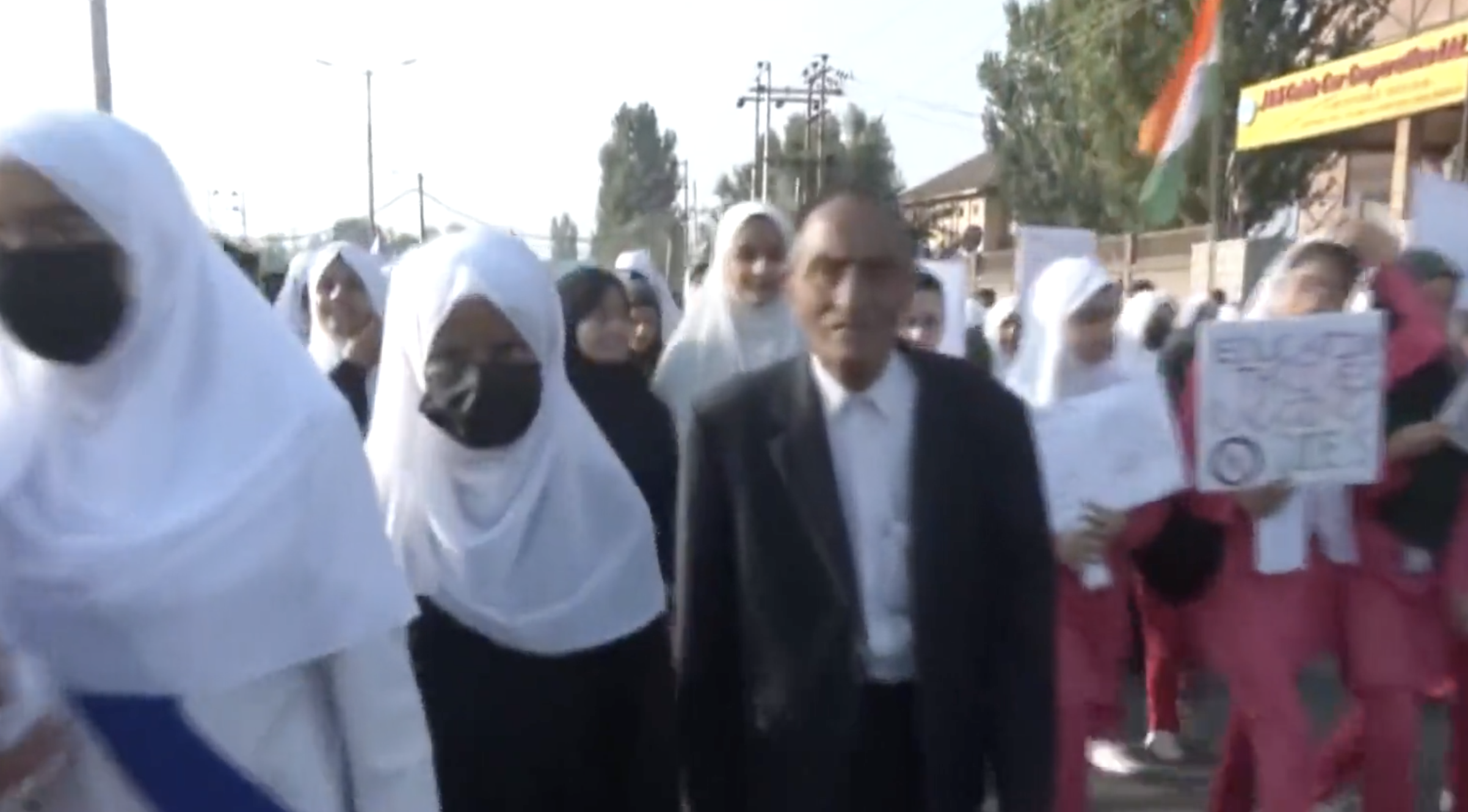 Anti-ragging, anti-drug rally taken by students, professionals in Srinagar
