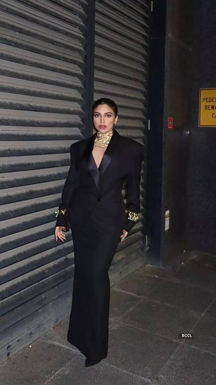 Bhumi Pednekar adds a sassy spin to power dressing 
