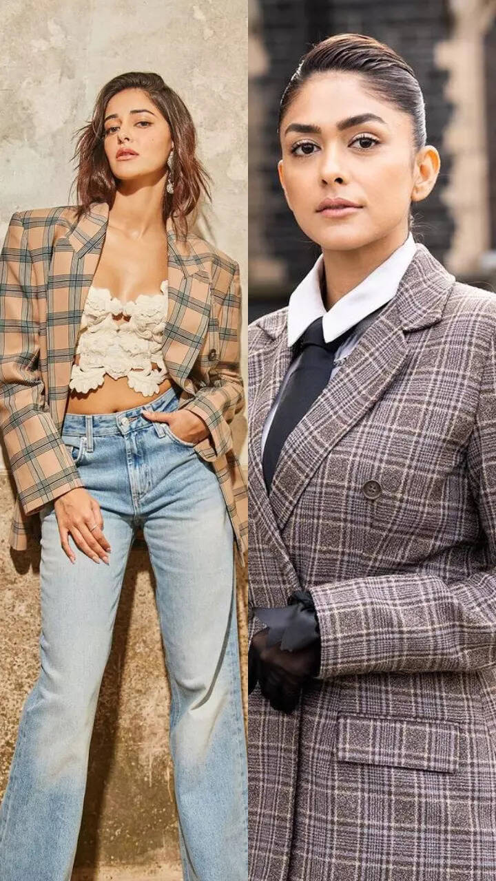From Ananya Panday to Mrunal Thakur: Best dressed celebs of the week