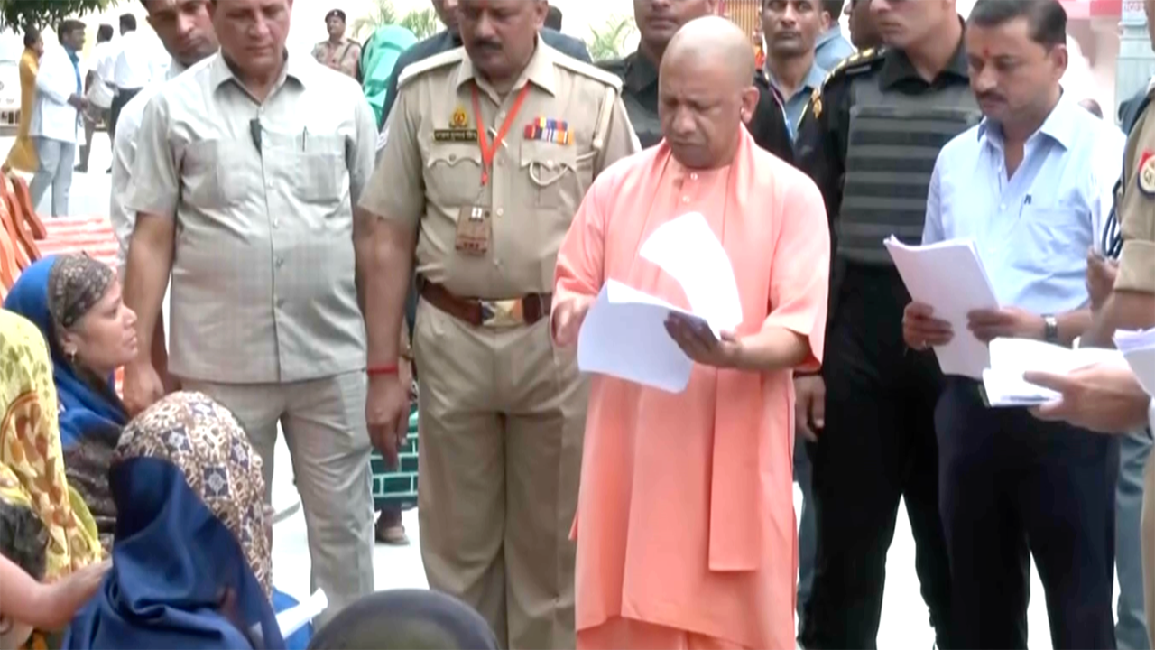 UP: CM Yogi Adityanath holds ‘Janta Darbar’ in Gorakhpur