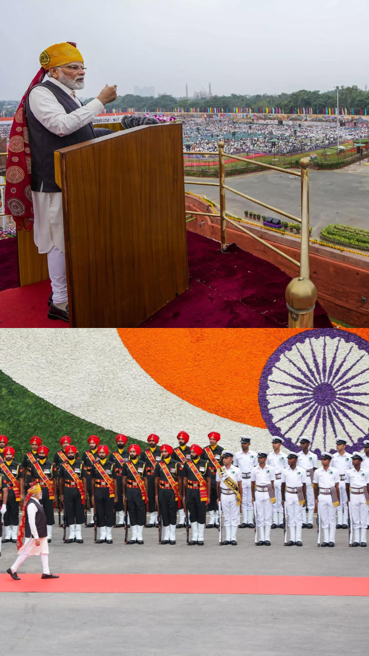 Indian Flag Hoisting On Independence Day