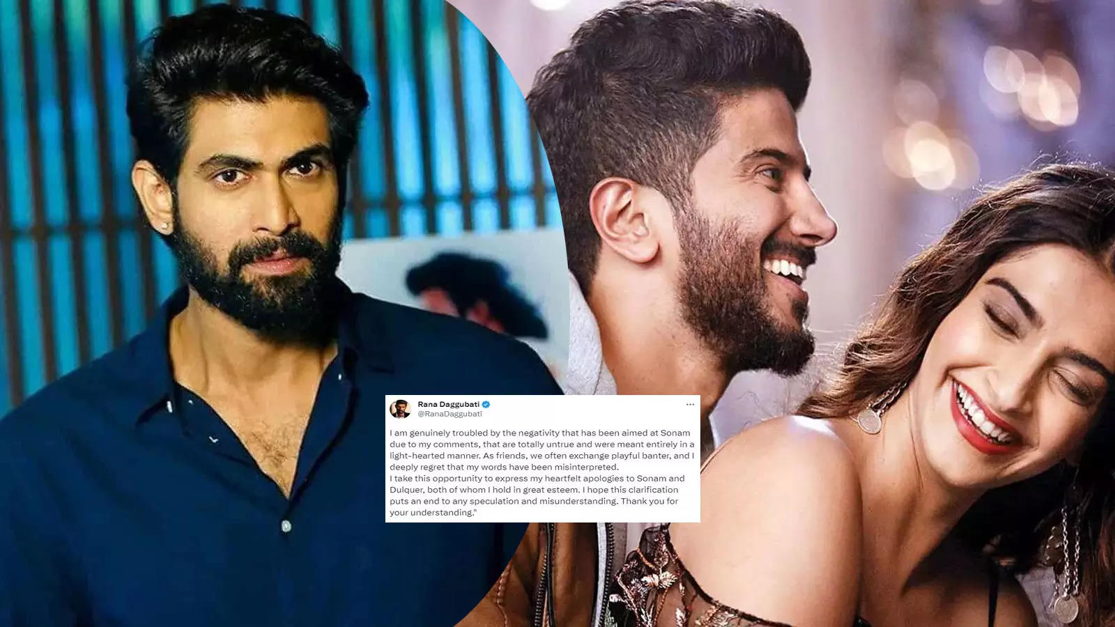 Rana Daggubati Apologises To Sonam Kapoor For His Statement ‘Hindi ...