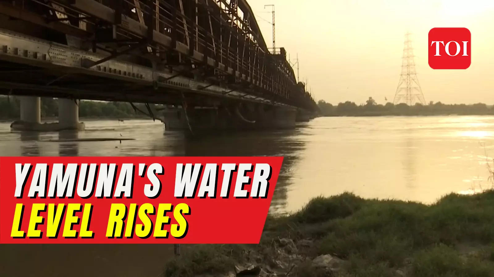 water level: New Delhi: Water level of River Yamuna rises once again