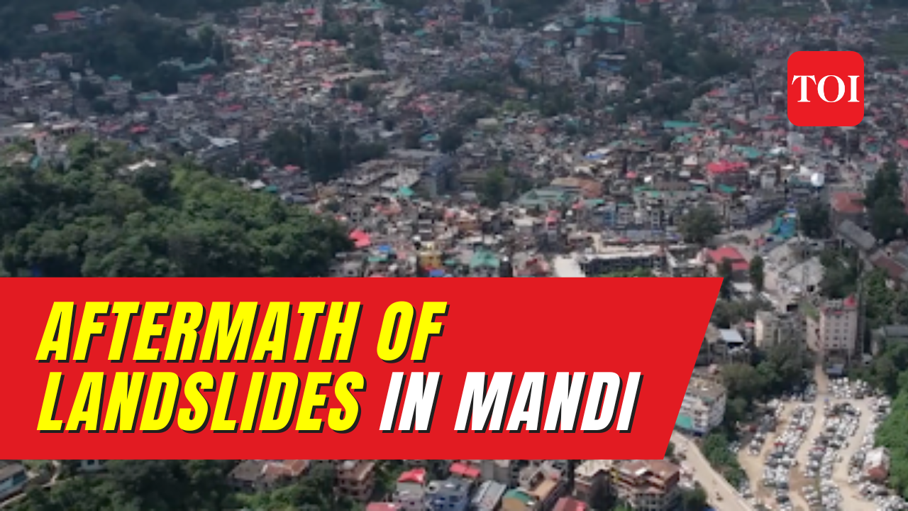 Aerial drone footage reveals devastating aftermath of landslides in ...