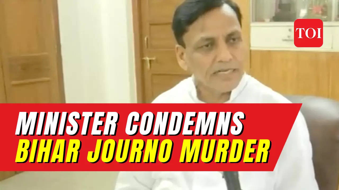 Union Minister Nityanand Rai Condemns Journalist Vimal Kumar's Murder ...