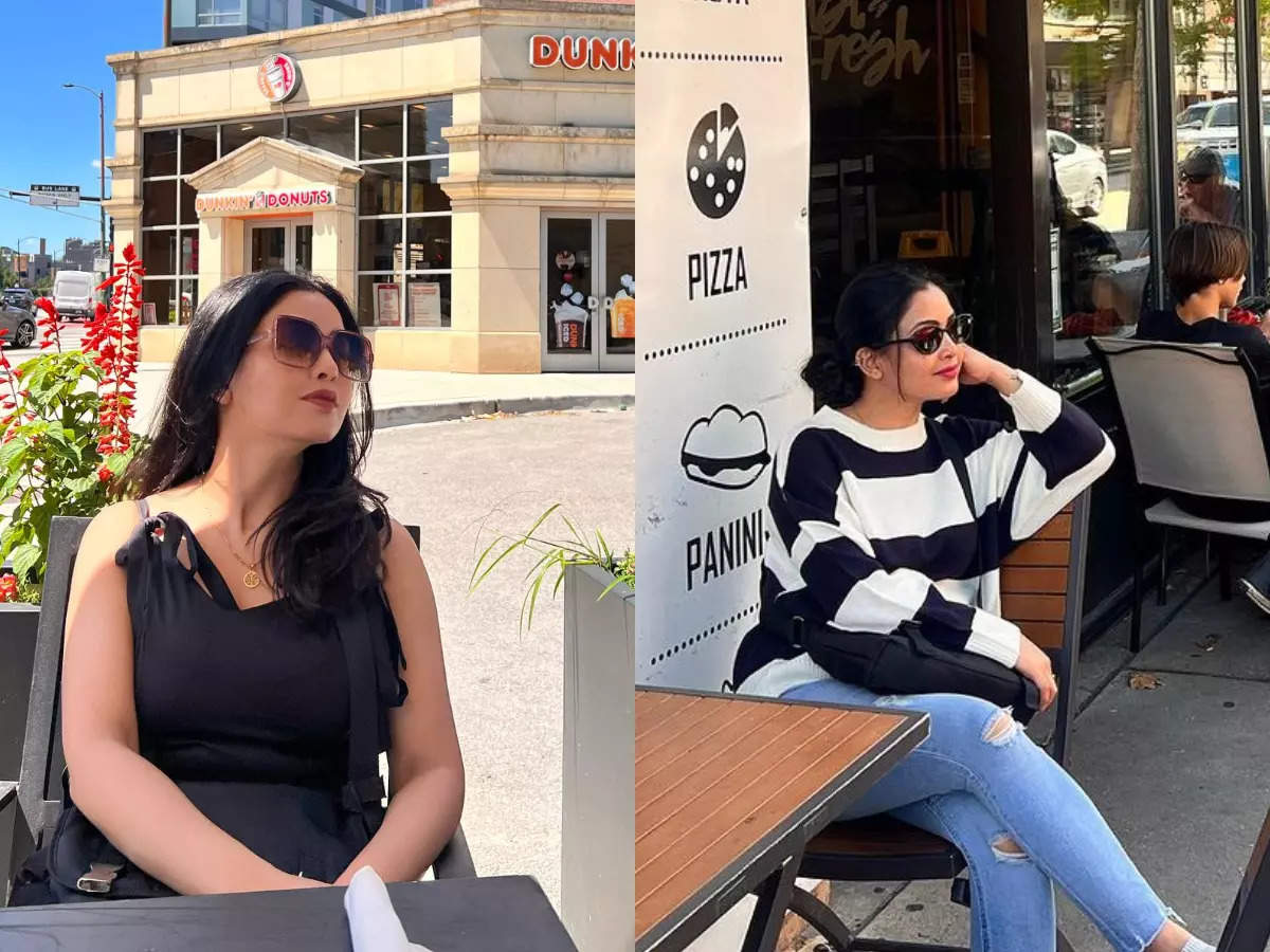 Shubhangi Atre aka Angoori Bhabhi ditches her saree and goes all chic in Chicago, see pictures