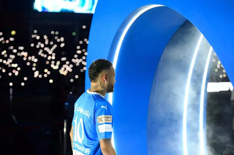 Neymar gets grand welcome by Saudi club Al-Hilal in glitzy ceremony, see pictures