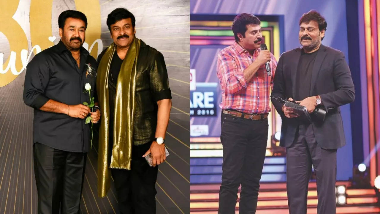 Mohanlal: Chiranjeevi's Birthday: Mammootty And Mohanlal Extend Best ...