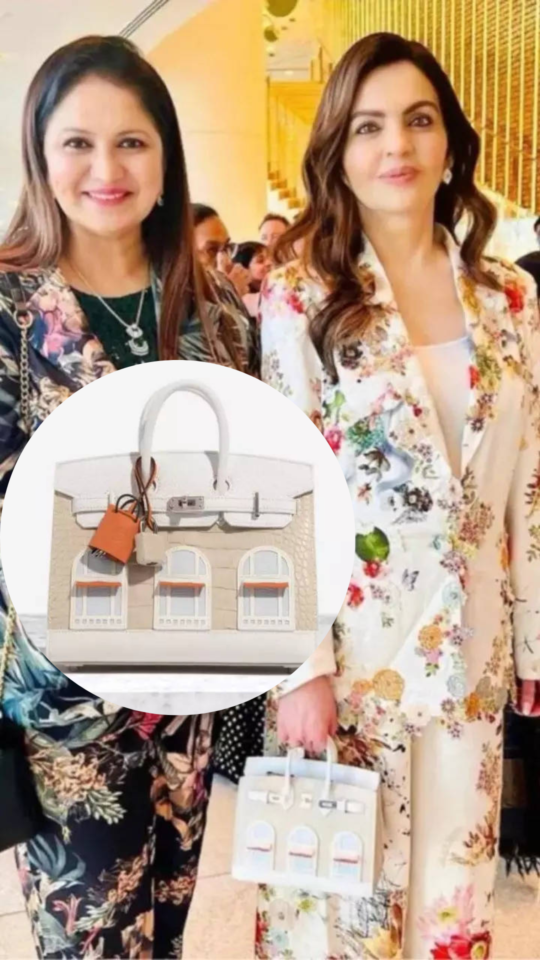 Nita Ambani uses a handbag worth crores! A luxurious bungalow will come in  the price of a bag - नीता अंबानी वापरतात करोडोंची हँडबॅग! त्या किमतीमध्ये  येईल घर आणि गाडी | TimesNow Marathi